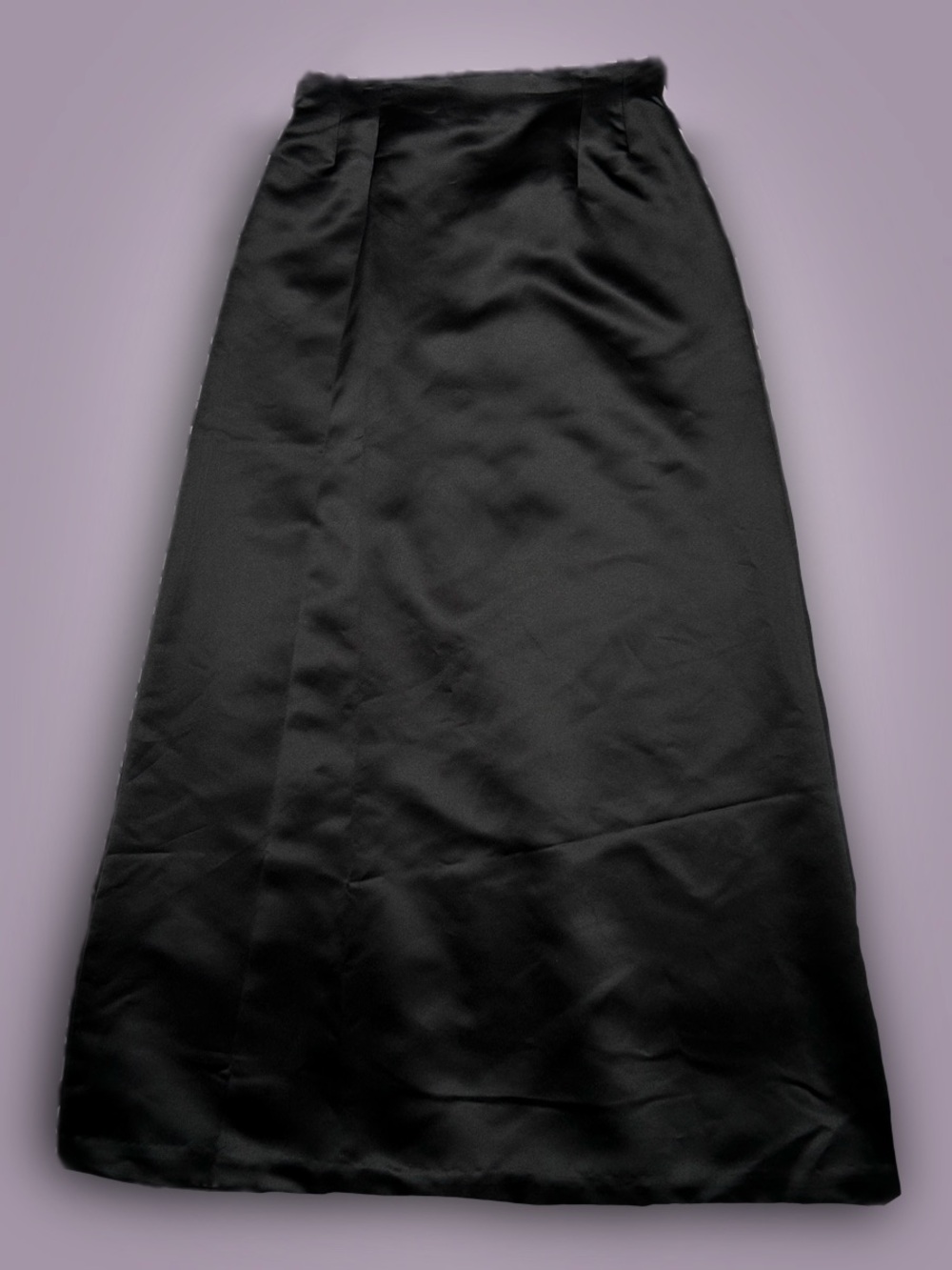 Black Whimsigoth Vintage 90s Jones New York Evening A-Line Skirt